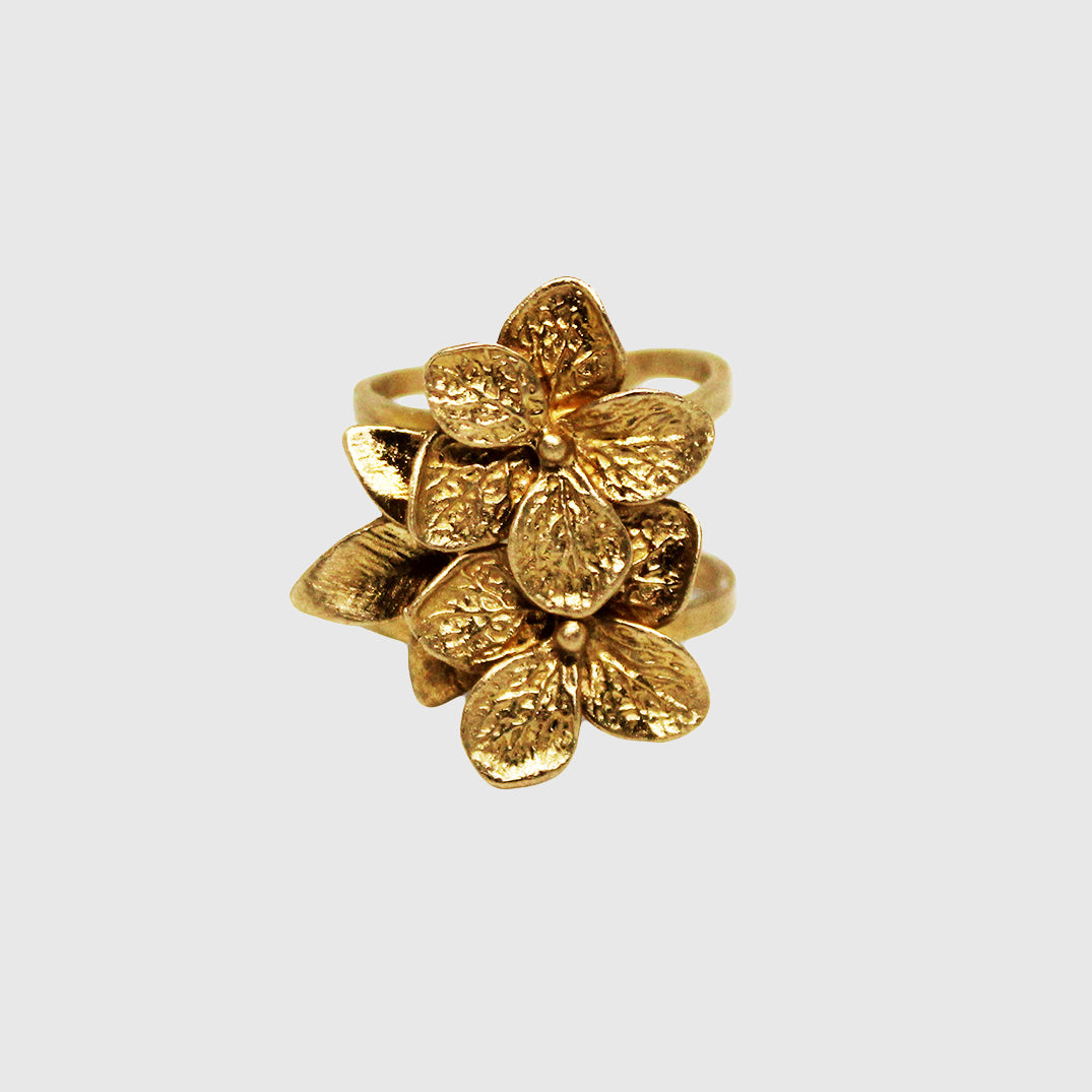 Anello Twin Ortensia