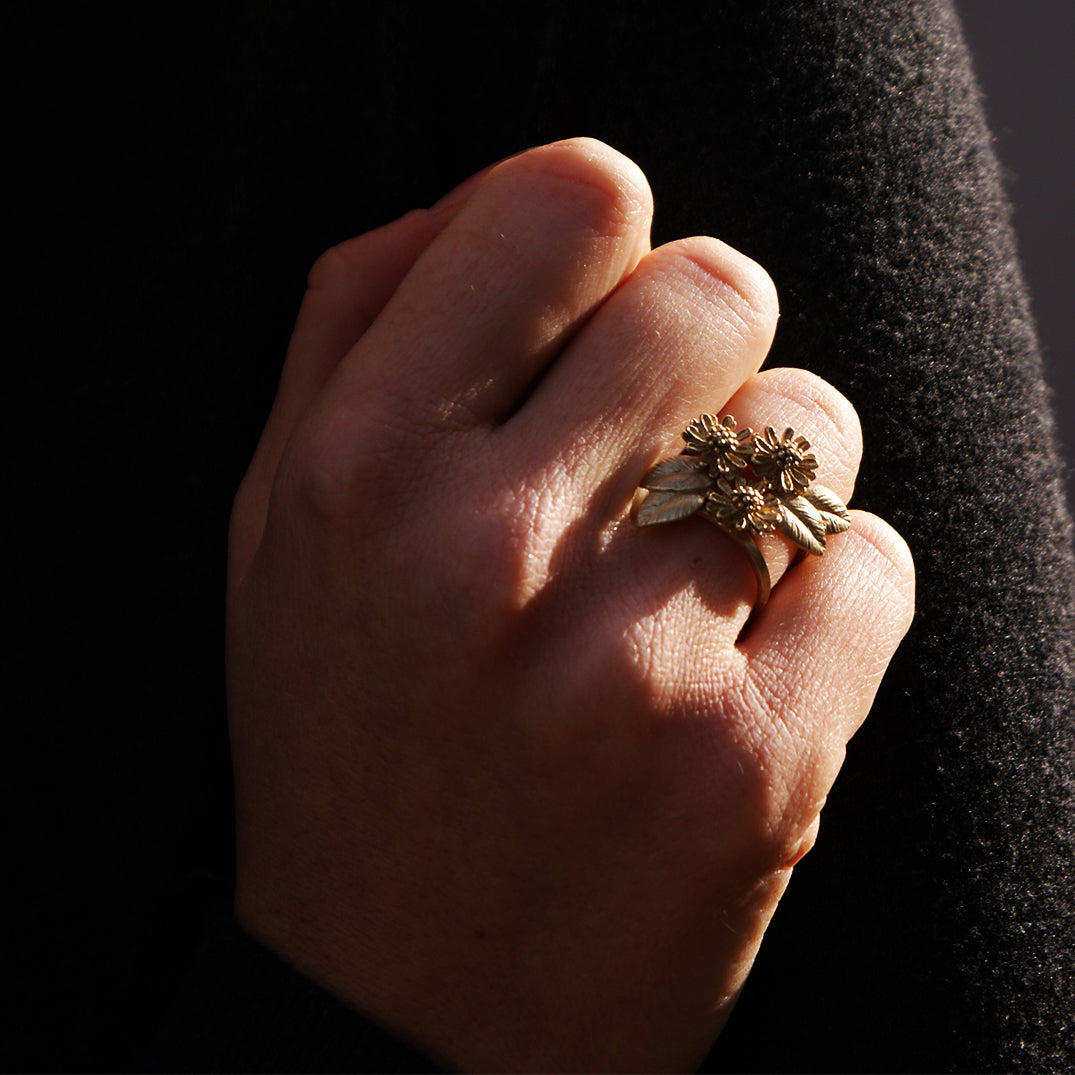 Anello Tris Margherite